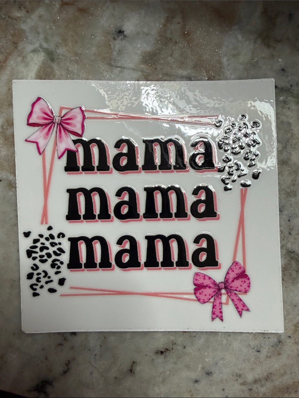 Mama mama mama decal